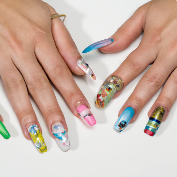 Mismatched Nail Art: Mixing and Matching Designs for Eclectic Nails